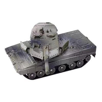 1:48 German Panther2 Cold Cast Main Battle Tank Model Military Ornament Moveable - Image 1 of 4