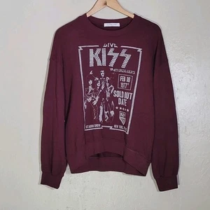 Daydreamer Kiss Madison Square Garden Oversized Crew Huckleberry Sweatshirt - Imagen 1 de 3