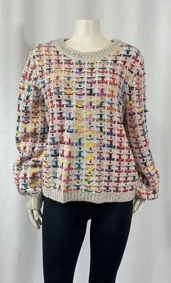 Suéter multicolor manga larga Marc New York Andrew Marc para mujer talla XL Foto 1 de 3