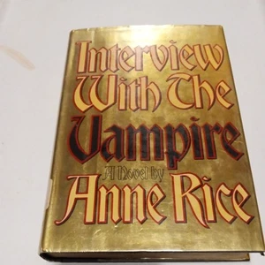 Interview With The Vampire Anne Rice 1976 Hardcover TRUE FIRST Ed. Ex Library - Picture 1 of 13