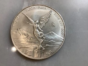 (1) 2019 Mo Mexico Una 1 Onza 1oz .999 Fine Silver Libertad Estados Unidos Coin - Bild 1 von 4