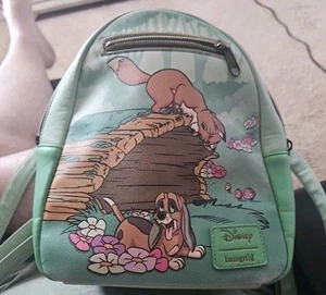 Loungefly Disney The Fox and the Hound Mini Rucksack Tasche - Bild 1 von 9