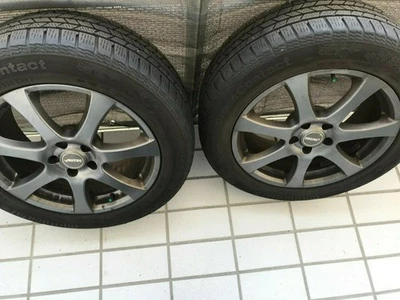 AUDI VW SKODA SEAT FORD Autec Felgen 8Jx18H2 mit Continental Winterreifen 235/55 - Bild 1 von 4