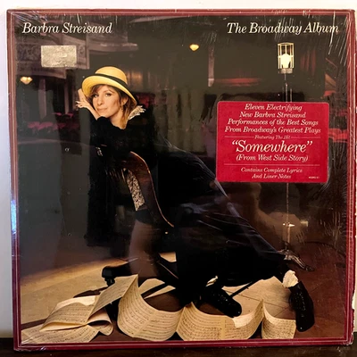 BARBRA STREISAND - The Broadway Album (1985) - 12" Vinyl Record LP - EX - Image 1 of 3