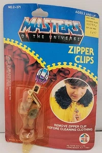 CLIPS DE CREMALLERA Masters of the Universe de colección NIP, He-Man, ultra raros - Imagen 1 de 4