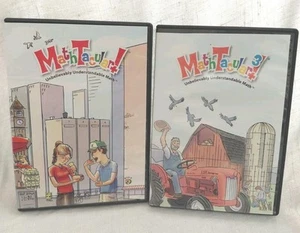 Mathtacular DVDs Set of Two: Numbers 1 and 3 Unbelievable Understandable Math - Picture 1 of 5