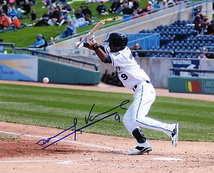 Danry Vasquez auto signed photo Whitecaps Detroit Tigers prospect photo 2 - Picture 1 of 1