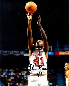 GLEN RICE MIAMI HEAT AUTOGRAPHED SIGNED 8X10 PHOTO W/COA - Picture 1 of 1