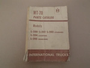 International L200 L201 L202 L204 L205 Truck Parts Manual - Picture 1 of 6