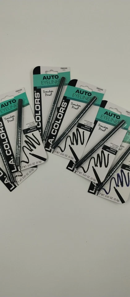 L.a. Colors Auto Eyeliner No Sharpener Needed Black Bae440