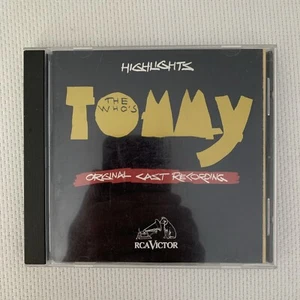 The Who’s Tommy (Highlights) Original Cast (11994) CD Album Excellent Condition - Picture 1 of 4