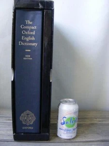 Compact OED Micrographic 1998 Revised Single Volume Oxford English Dictionary - Picture 1 of 10