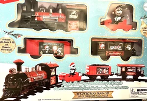 Disney Jack Skellington Holiday Express Zug Set Licht Sound - Bild 1 von 3
