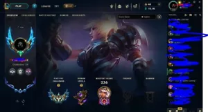 League of Legends Account Challenger FlexQ, Diamond solo 35 Skins Tft Skins Acc - Bild 1 von 11