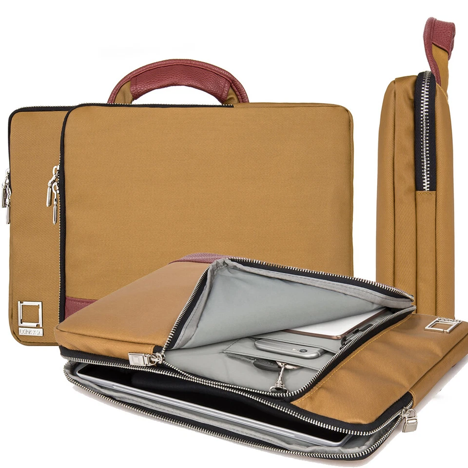 Maletín de negocios con asa para portátil de nailon para Macbook Air 13/Pro 13 de 13" Foto 1 de 4