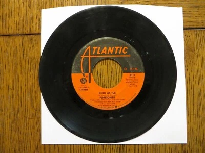 Foreigner – Cold As Ice /  I Need You - 1977 Atlantic 3410 7" Single VG/Generic - Image 1 of 2