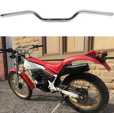Barras de arrastre de manillar de 7/8" para motocicleta Honda Motosport MR NX TL 125 175 250 350 Foto 1 de 4