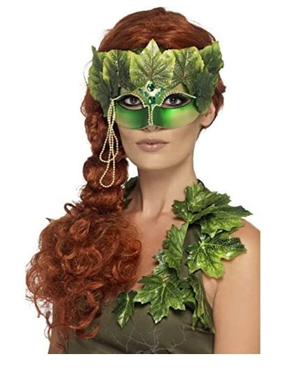 Forest Nymph Eye Mask - Poison Ivy - Fairy - Costume Accessory - One Size - Image 1 of 2