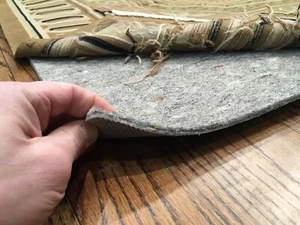 Ultra Supreme Surface Felt and Rubber Non Slip Rug Pad, All Sizes 1/4" Thick - Picture 1 of 7