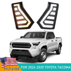 Luz antiniebla señal de giro diurna LED DRL para Toyota Tacoma 2024 2025 - Imagen 1 de 15