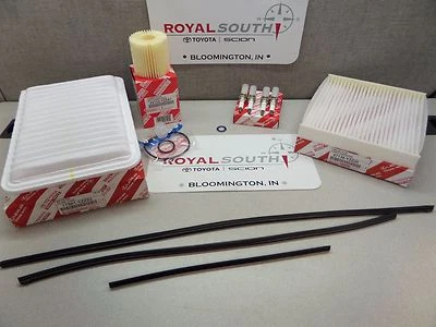 Toyota Venza 09-16 1ARFE Filter Service Tune Up Kit Genuine OE OEM - Image 1 of 3