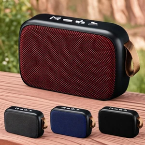 Głośnik bezprzewodowy Bluetooth 3D Głośnik stereo Obsługa karty FM TF Przenośny - Zdjęcie 1 z 12