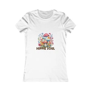 Hippie Soul - T-shirt grafica donna - Foto 1 di 19