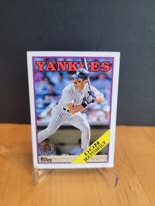 2023 Topps Series One 1988 35th Anniversary Retro Don Mattingly Yankees # T88-72 - Bild 1 von 2