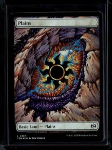 Plains - 287 - Foil - TDM - NM - MTG Magic the Gathering - Picture 1 of 1
