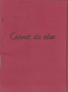 Rumänien, 1980er, Gymnasium für allgemeine Kultur Nr. 30 Bukarest - Notizbuch - Bild 1 von 15