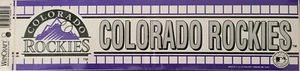 COLORADO ROCKIES VINTAGE WINCRAFT Fenster/Autoaufkleber Aufkleber 12" - Bild 1 von 1