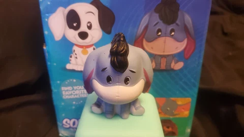 Disney Squish 'Ums Series 2 Eeyore Soft Foam Figure Winnie the Pooh Bullsitoy Cover