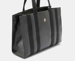 BNWT Tommy Hilfiger Identity Tote Bag - Black Tonal - RRP $289 - Picture 1 of 4