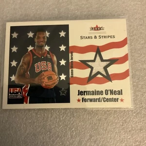 JERMAINE O’ NEAL 2003-04 AVANT STARS AND STRIPES USA JERSEY 352/500 USA - Picture 1 of 7