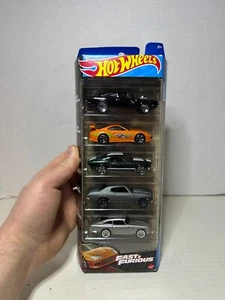 Mattel Hot Wheels Fast and Furious Vehicle Car Diecast Metal Toy - Pack of 5 - Picture 1 of 3