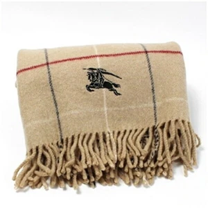 Original Burberry Wollüberwurf 120 x 65 cm beige x kariert gebraucht AB Rank BURBERRY | - Bild 1 von 6