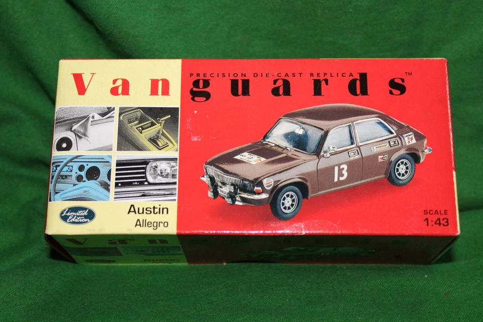LLEDO VANGUARDS RALLY AUSTIN ALLEGRO WORKS RALLY CAR 1/43 #VA45002 - Image 1 of 1