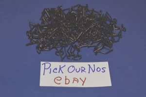 100 Trim Clip Fasteners Auveco 11406 For All Make And Models 1/2" Head 1/4" Hole - Bild 1 von 7