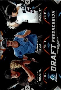 TREVOR ROGERS CONNOR SCOTT JJBLEDAY  CARD #DPR-MIA BUY ANY 2 ITEMS FOR 50% OFF  