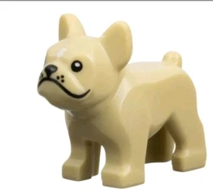 New LEGO Animal - Tan French Bulldog - Frenchie Dog - Picture 1 of 1