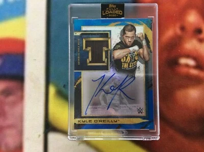 2020 WWE KYLE O'REILLY fully loaded AUTOGRAPH RELIC NXT WAR GAMES #06/10  - Image 1 of 2