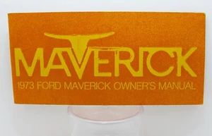 1973 Ford Maverick Owners Operators Manual Original - Picture 1 of 4