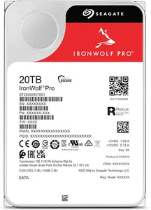 Seagate IronWolf Pro 20TB ST20000NT001 HDD 3.5" SATA 7200rpm 256MB - NO NAS - Afbeelding 1 van 6