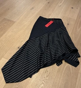 „Hugo“ Boss Rock - schwarz/ Gestreift - Gr 36 NEU - Bild 1 von 1