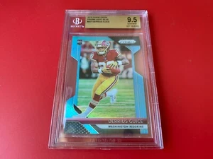 Tarjeta Derrius Guice 2018 Panini Light Blue Rookie/199 BGS 9,5 GEMA COMO NUEVA - Imagen 1 de 2