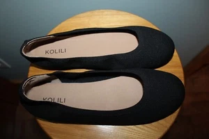 KOLILI Wn's Ballet Flat Classic Round Toe Walking Shoes Textile Top - 10M NEW - Picture 1 of 5