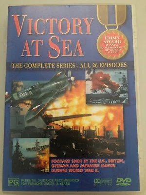 Victory At Sea: The Complete series DVD Region 4 Disc VGC Documentary War - Image 1 of 4