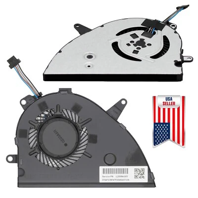 OEM CPU Cooling Fan For HP Pavilion 15-CS 15-CW Series L25584-001 NS85B00-17K24 - Image 1 of 4