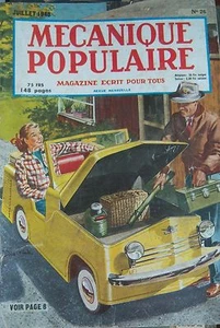 REVUE MECANIQUE POPULAIRE N° 26 de 1948 VOITURE USA ICEBERG POLICE RAIL PIGEONS - Foto 1 di 1