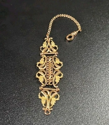 Victorian Yellow Gold Fill Watch Fob - Image 1 of 4